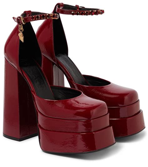 red versace shoes replica|versace heel sale.